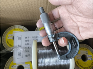 Inspection du fer chrome aluminium 255